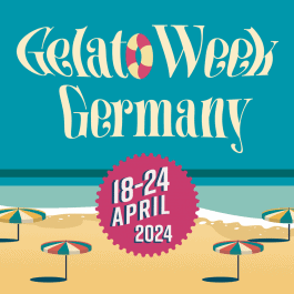 Berliner Gelato Week poster, 18-24 april 2024 