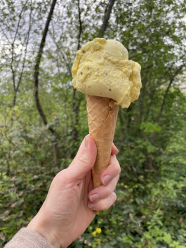 Ice cream at La Focacceria