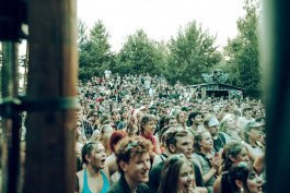 Crowd at the MELT festival in Berlin 