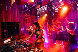 Yungfya performance at the MELT festival in Berlin