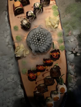 Sushi set at Emira, Berlin