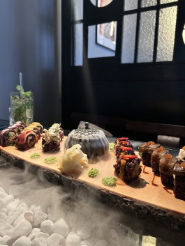 Sushi set at Emira, Berlin