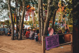 People at the Whole festival Berlin