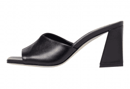 Sandi Black Nappa sandals by Aeyde