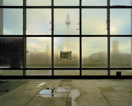 Berlin, Germany, Friedrichstrasse corner of Behrenstrasse under reconstruction, seen from Maritim Grandhotel Berlin, Deutschland
