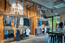 Rapha Store Berlin interior view