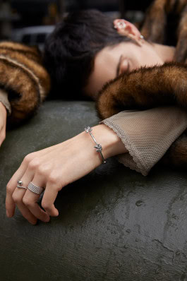 Woman in jewelry by Avgvst Jewelry