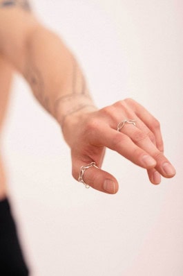 Hand in jewelry by Jose Anglada