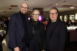 Michael Biel, Christiane Arp, Scott Lipinski at the Berlin Fashion Week Opening Dinner