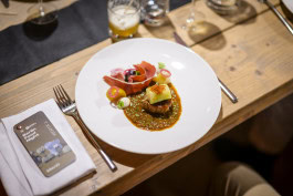 Photo of food on the table at Berlin Food Night 2024