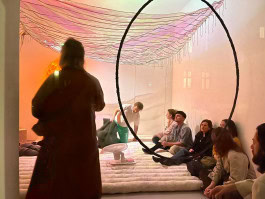 art performance in one of the artist residencies in Berlin - Scope BLN