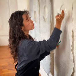 Na Yeong Yang creates her art in SomoS