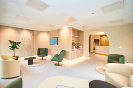 Reception interior in AIVA