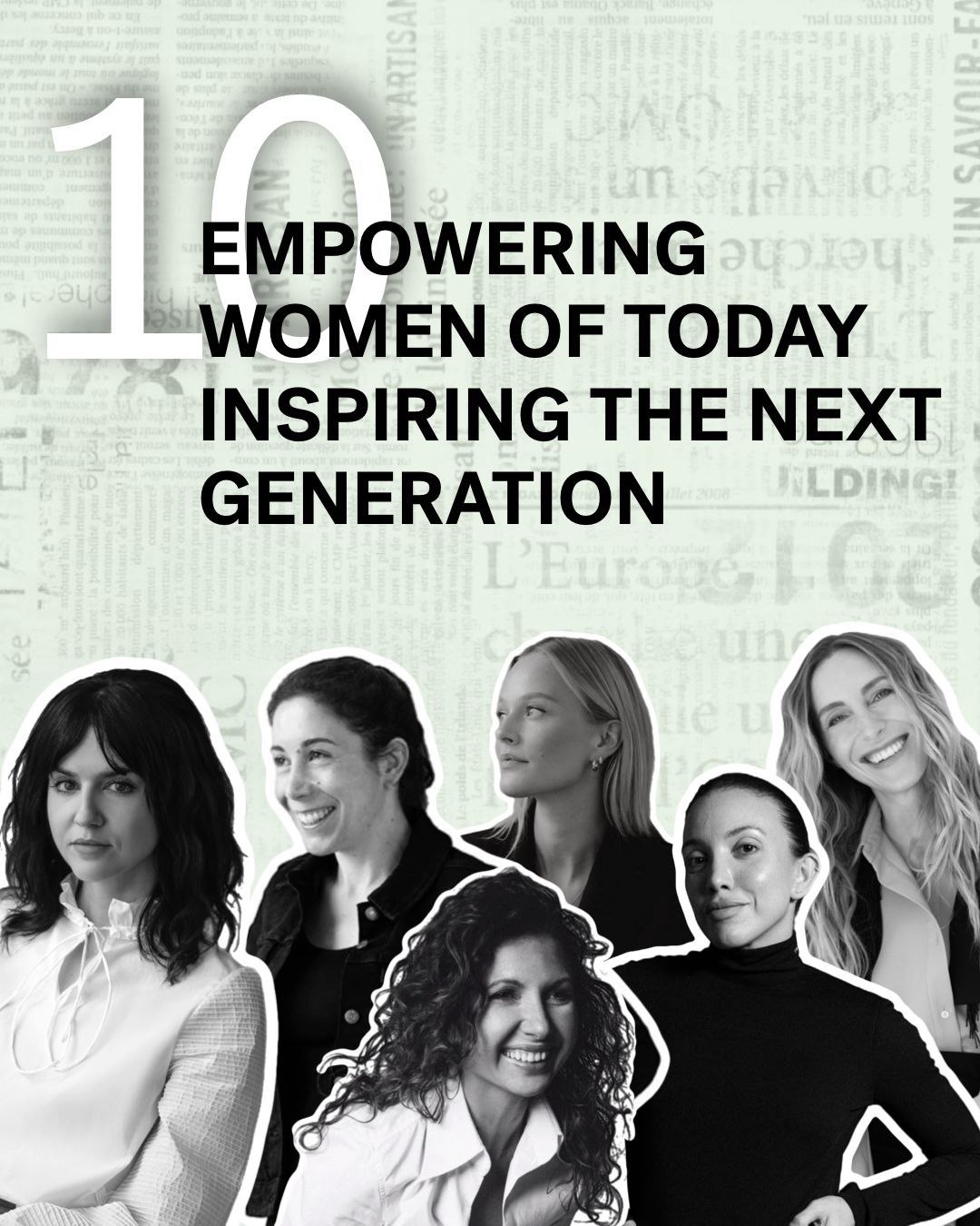 10 Empowering Women of Today Inspiring the Next Generation | The Columbist